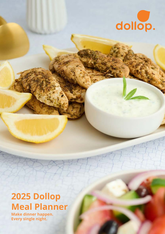 2025 Dollop Meal Planner (Digital and Print-at-Home)